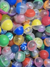HUGE Lot of 160 Vending Machine Gumball Toys 1.5" - 2" Capsules  Balls READ