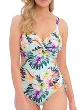 32F Fantasie Paradiso Swimsuit Control Underwired Twist Front Swimwear 501831