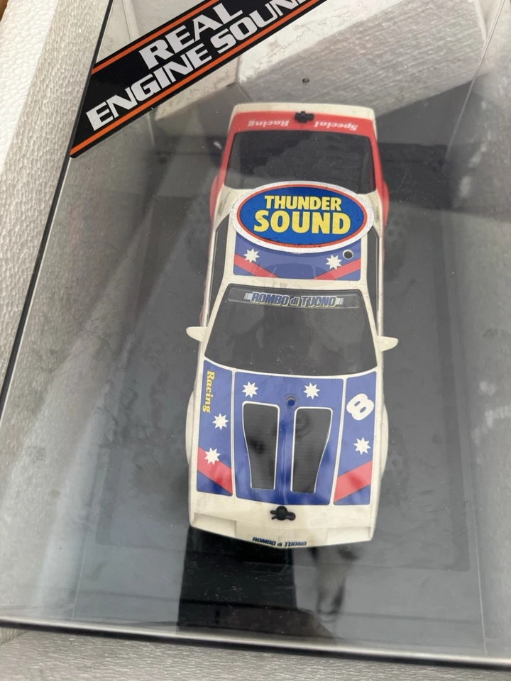 Macchina Gig Nikko Rombo di Tuono 1990 versione negoziante nuova con teca e box - Immagine 4 di 4