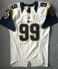 2014/2015 St. Louis/Los Angeles Rams Issued Team Jersey Aaron Donald Autographed