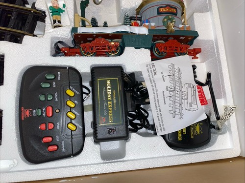 The New Bright Holiday Express Animated 6 Train Set 387 Lights Music Tested - Picture 12 of 22