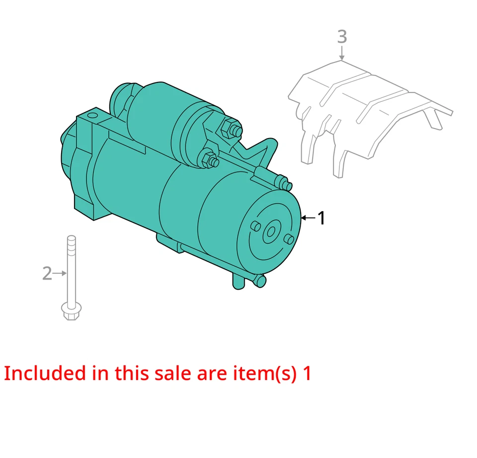 Solenóide motor de arranque de carro 2009-2014 Gmc Yukon Xl 1500 fabricante de equipamento original RQGSI - Imagem 3 de 4