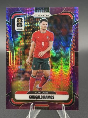 Goncalo Ramos 2026 Panini Prizm FIFA World Cup Purple Hyper /299 #355🔥💎
