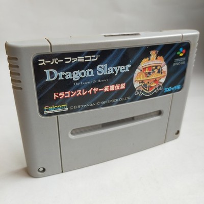 Dragon Slayer Legend Of Heroes (RPG) Nihon Falcom Super Famicom