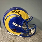 Kyren Williams Signed LA Rams Speed Authentic Helmet - Beckett Witnessed