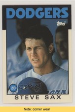 1986 Topps Collector's Edition (Tiffany) Steve Sax #175 READ 4s6