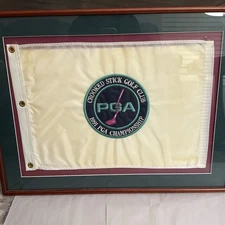1991 PGA CHAMPIONSHIP CROOKED STICK PIN FLAG WITH GROMMETS FREE SHIP AUTOS PGA