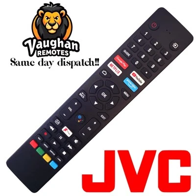 JVC RM-C3250 TV Fernbedienung für lOGIK Smart Android LED