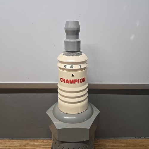 Champion Spark Plug Transistor Radio Store Display Parts Only Untested - Picture 2 of 13