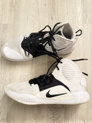 Nike Hyperdunk X Basketball Shoes Mens Sz 14 Sneakers White Black AR0467-100