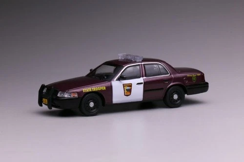 596 1:64 Ford CV CROWN VICTORIA Minnesota State Patrol Trooper Police Diecast - Picture 1 of 6