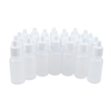 Huge Miniatures Dropper Bottles for Model Paint 17ml Clear - 25 Pieces