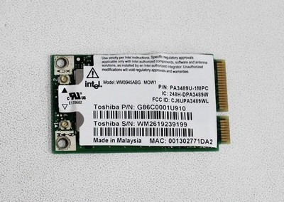 3945ABG Intel Pro/Wireless 802.11A/B/G Mini-Pci Express. ''GRADE A''