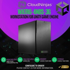 Cloud Ninjas Workstation Unity Engine AMD Threadripper 9970X NVIDIA RTX 5080 M.2
