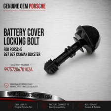 Genuine Porsche 997 987 Cayman Battery Cover Locking Bolt 9975728670102A