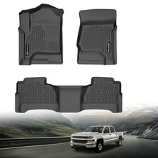 Floor Mats For 2014-2018 Chevy Silverado Gmc Sierra 1500 25003500hd Crew Cab Floor Mats For 2014-2018 Chevy Silverado Gmc Sierra 1500 25003500hd Crew Cab