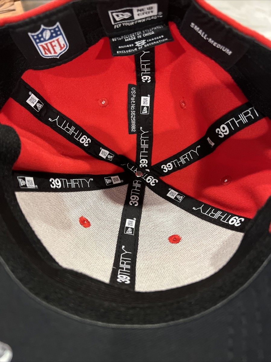 New Era Tampa Bay Buccaneers Hat Cap Unisex S-M Red Grey NFL