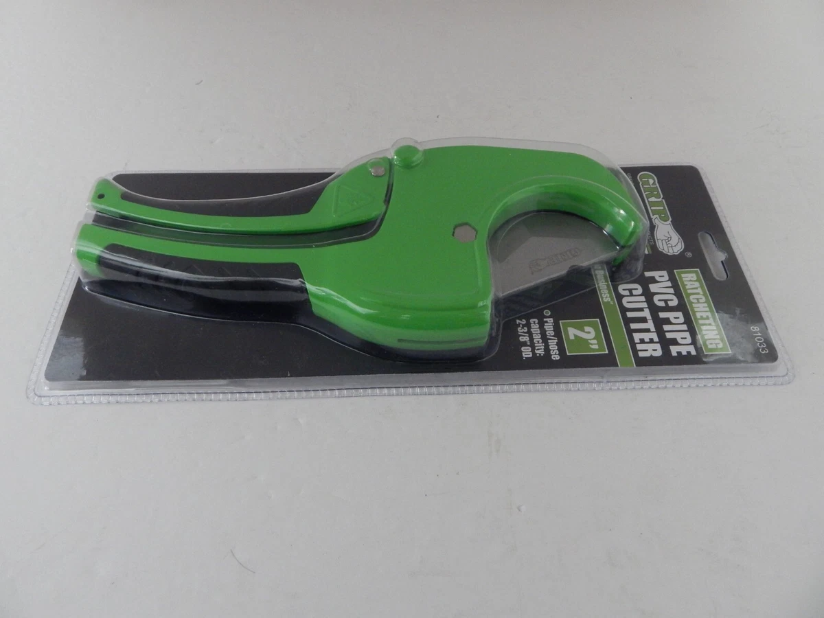Grip 81033 2 Inch PVC Hose Pipe Cutter New