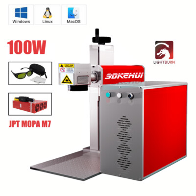 300x300 JPT Fiber Laser Engraving Marker 100W MOPA Metal Engraver Color Marking