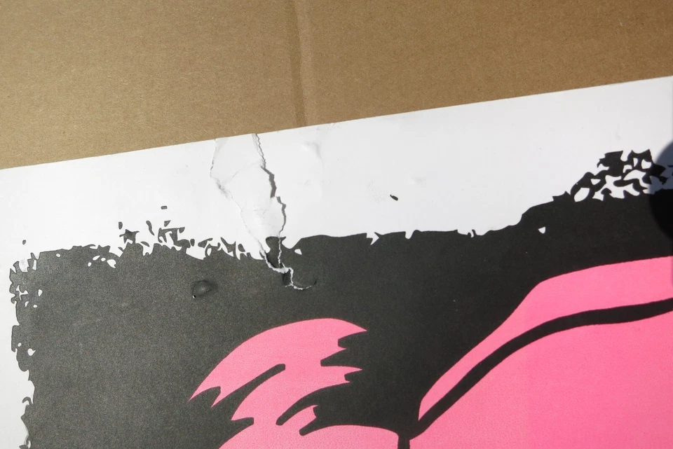 Póster serigrafiado artístico raro/único de Sam Smith del espectáculo de teatro griego de 2014  Foto 4 de 4