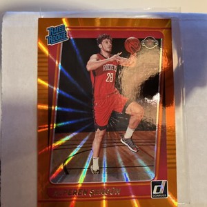 2021-22 Panini Donruss - Rated Rookie Holo Orange Laser #219 Alperen Sengun (RC)