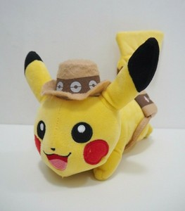 cowboy pikachu plush