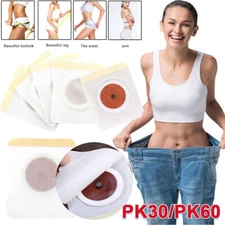 60Pcs Magnetic Slim Patch Diet Weight Loss Detox Adhesive Slimming Pad Burn Fat