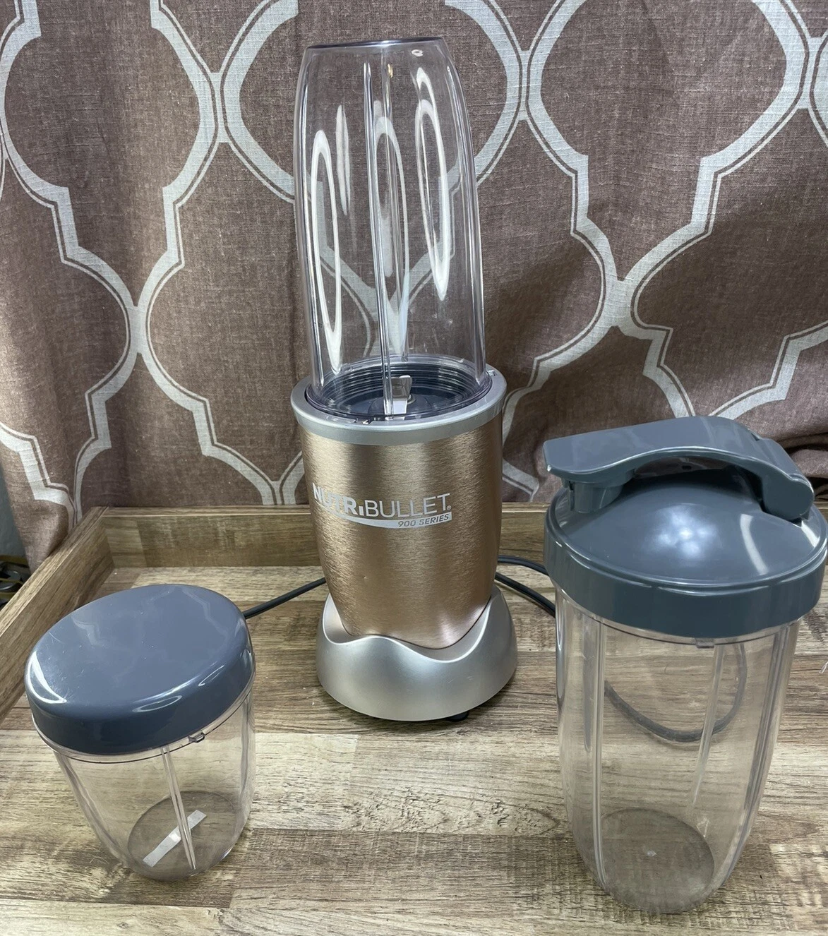 Nutribullet Pro 900 Series Magic Bullet Blender Nb-201 w/Accessories TESTED