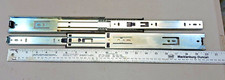 Pair of 20 inch Knape and Vogt KV toolbox drawer slides ball bearings