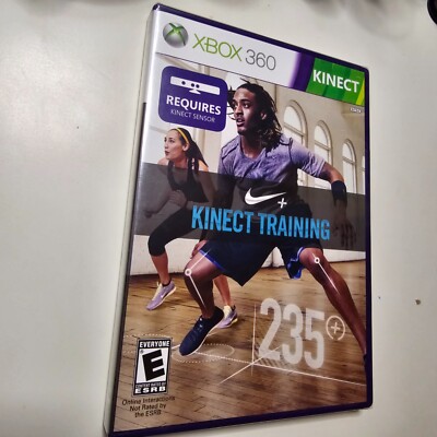 NEW SEALED Nike Plus Kinect Training Microsoft Xbox 360 4SX 00001 First Print