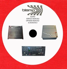 Biamp Audio Repair Service schematics owner manuals on 1 dvd in pdf format 
