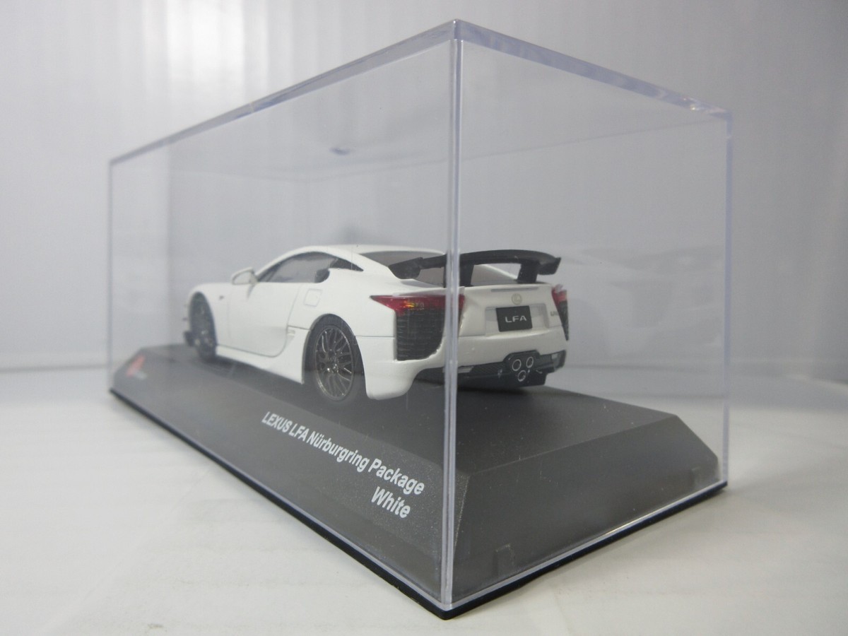 1:43 Kyosho LEXUS LF A Nurburgring Package White Die Cast Model