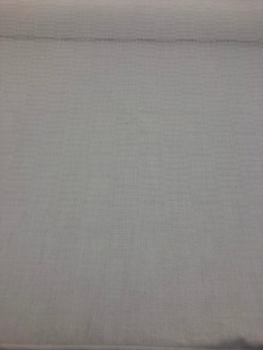 P Kaufmann NFP FACADE BLANCO White Batist Look sheer fabric by the yard - Picture 2 of 6