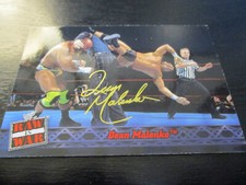 dean malenko  (WWE) 2001 FLEER facsimile GOLD SIGNATURE CARD #4 nr/mint
