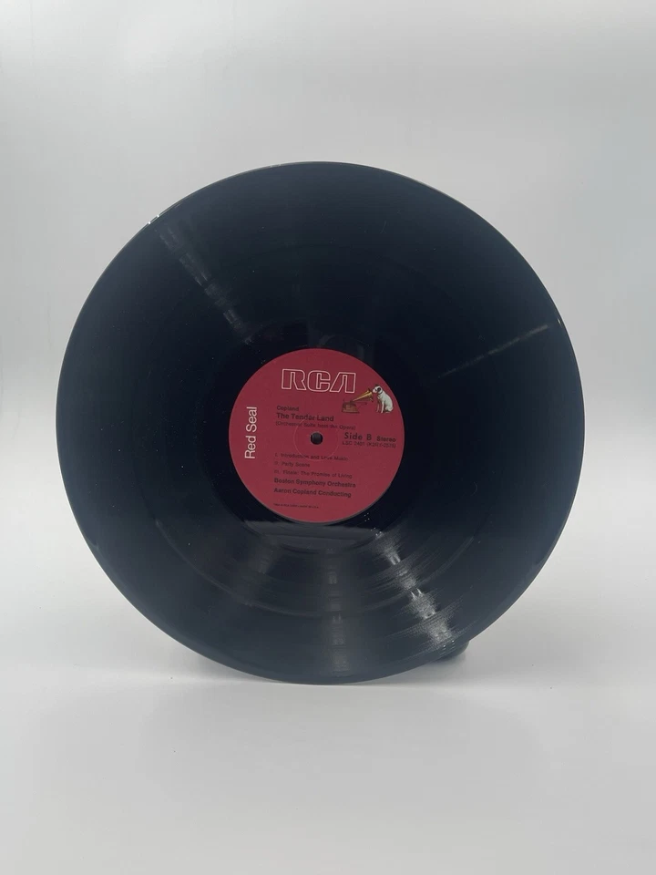APPALACHIAN SPRING AARON COPLAND BOSTON SYMPHONY ORCHESTRA VINYL 12" LP VG+ Foto 4 de 4