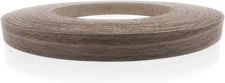 Walnut 3/4" X 50' Roll Preglued, Wood Veneer Edge Banding, Iron on with Hot Melt