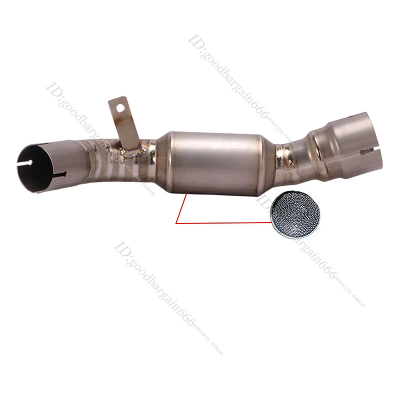 Tubo de escape de aleación de titanio para moto Benelli Leoncino 800 Foto 4 de 4