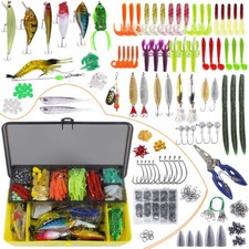 Fishing Lures Baits Tackle Including Animated Lure/Crankbaits/Spinnerbaits/Plast