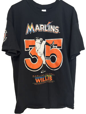 Dontrelle Willis “D-Train” Marlins T-Shirt Mens XL