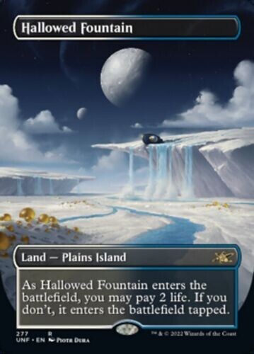 MTG - HALLOWED FOUNTAIN FOIL - UNF - MAGIC - MINT - ENG - Imagen 1 de 1