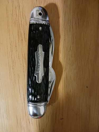 Vintage Rare 4 Blade Imperial Kamp King Pocket Jack Knife