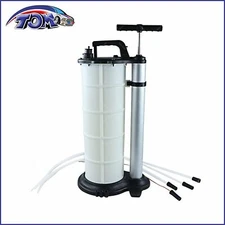 9 Liter Oil Changer Fluid Extractor Manual Hand Operated Vacuum Transfer Pump
