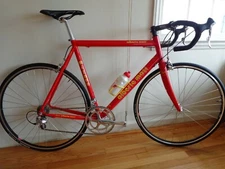 Vintage NOS ALBERTO MASI Alloy Road Frame Set 56 c/c V107 Deda Tubing