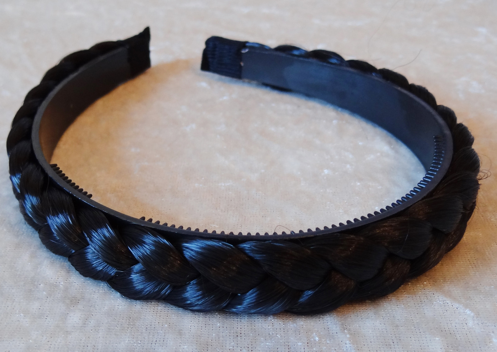 Trachten Haarreif geflochten fürs Dirndl Samt Flechtoptik Damen Stirnband Haarschmuck Haarreifen Hairband Headband