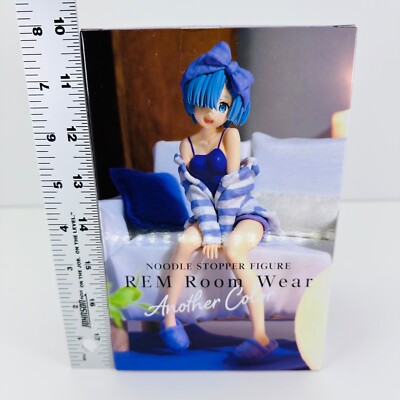 Re:Zero Rem Room Wear Another Color Noodle Stopper figure FuRyu 5.5 Inch US Sale