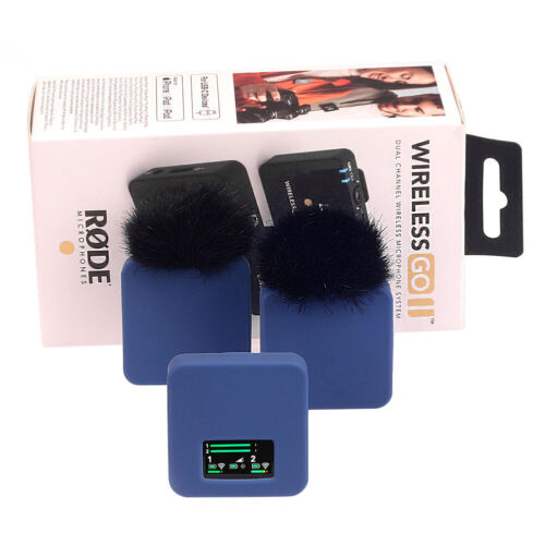3pcs Silicone Case for RODE Wireless Go II Microphone Portable Protective Cover - Zdjęcie 9 z 11
