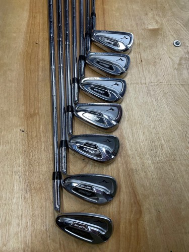 Mizuno MP59 Iron Set (4-PW) - KBS Tour Steel Shafts (stiff)
