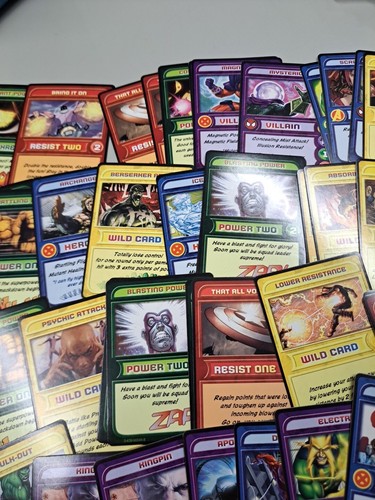 Marvel Super Heroes Collector's Club Trading Card Lot Scholastic 56 Cards - Picture 4 of 7
