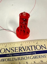 LIGHTED BLINKING Red Waterline Navigation Buoy RTR HO Scale