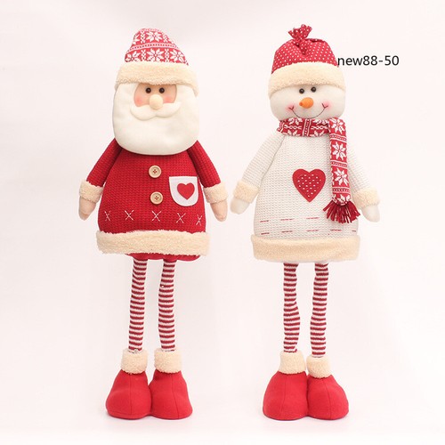 NEW 24in Santa Claus Doll Christmas Decoration Sock Bag Xmas Doll Party Figure - Picture 6 of 11